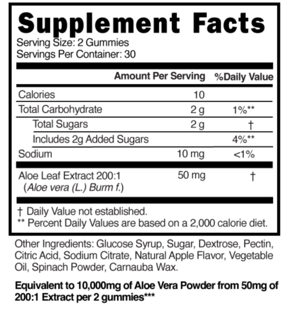 Aloe Immunity Boost Gummies - Image 3